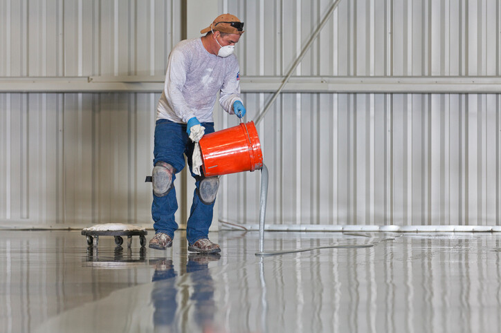 Garage Floor Painting by Taulbee Painting
